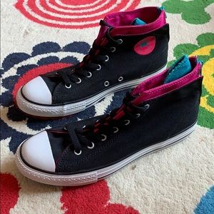 Kids Black High Top Converse ALL STAR